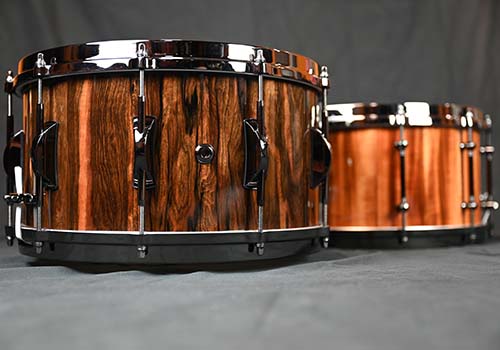 custom wooden drums