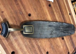 reclaimed wooden fan blade