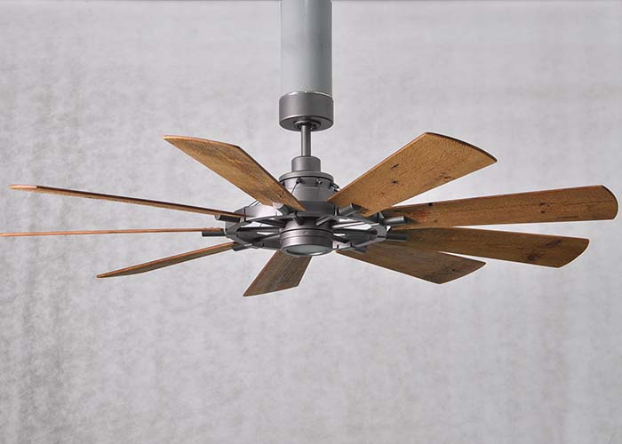 reclaimed wood ceiling fan