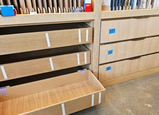Drawer repair and refinish